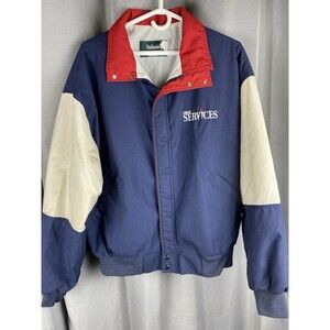 Vintage Dunbrooke Mens Chest Sz 56"  USAF Services Windbreaker Jacket